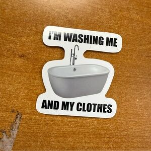 Funny‎ Bathtub Sticker